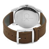 Calvin Klein City Brown Dial Brown Leather Strap Watch for Men - K2G211GK Authentic Buy Shop Now