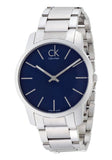 Calvin Klein City Blue Dial Silver Steel Strap Watch for Men - K2G2114N Authentic Buy Shop Now