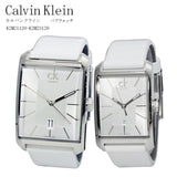 Calvin Klein Window White Dial White Leather Strap Watch for Women - K2M23120 Authentic Buy Shop Now