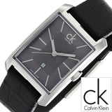 Calvin Klein Window Black Dial Black Leather Strap Watch for Men - K2M23107 Authentic Buy Shop Now