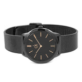 Calvin Klein Minimal Black Dial Black Mesh Bracelet Watch for Women - K3M22421 Authentic Buy Shop Now