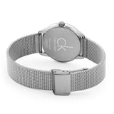 Calvin Klein Minimal Grey Dial Silver Mesh Bracelet Watch for Men - K3M52154 Authentic Buy Shop Now