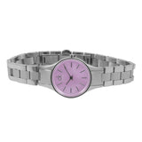 Calvin Klein Simplicity Pink Dial Silver Steel Strap Watch for Women - K432314E Authentic Buy Shop Now