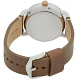 Fossil The Commuter Twist Black Dial Brown Leather Strap Watch for Men - ME1165 Authentic Buy Shop Now