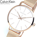 Calvin Klein Even White Dial Rose Gold Mesh Bracelet Watch for Women - K7B21626 Authentic Buy Shop Now