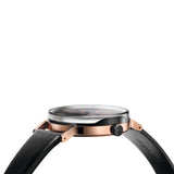 Calvin Klein Boost Black Dial Black Leather Strap Watch for Men - K7Y21TCZ Authentic Buy Shop Now