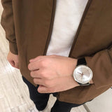 Calvin Klein High Noon Silver Dial Brown Leather Strap Watch for Men - K8M216G6 Authentic Buy Shop Now