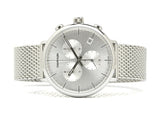 Calvin Klein High Noon Silver Dial Silver Mesh Bracelet Watch for Men - K8M27126 Authentic Buy Shop Now