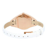 Calvin Klein Rebel White Grey Dial White Leather Strap Watch for Women - K8P236L6 Authentic Buy Shop Now