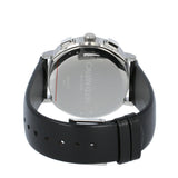 Calvin Klein Chronograph Blue Dial Black Leather Strap Watch for Men - K8Q371CN Authentic Buy Shop Now