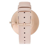 Calvin Klein Full Moon Silver Dial Pink Leather Stap Watch for Women - K8Y236Z6 Authentic Buy Shop Now