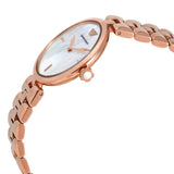 Emporio Armani Arianna Analog Mother of Pearl Dial Rose Gold Steel Strap Watch For Women - AR11196 Authentic Buy Shop Now