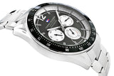Tommy Hilfiger Luke Quartz Black Dial Silver Steel Strap Watch for Men - 1791120 Authentic Buy Shop Now
