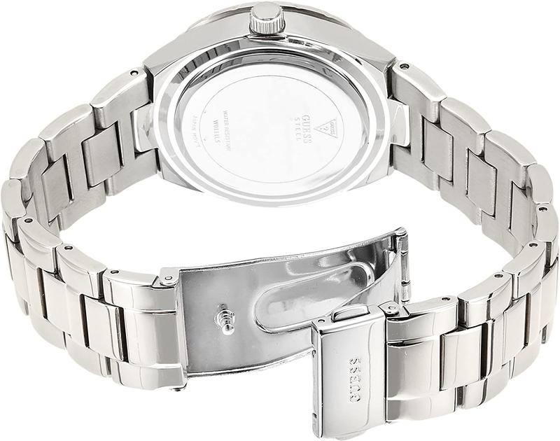 Guess Viva Quartz Silver Dial Silver Steel Strap Watch For Women - W0111l1 Authentic Buy Shop Now