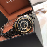 Coach Preston Black Dial Black Steel Strap Watch for Women - 14503461 Authentic Buy Shop Now