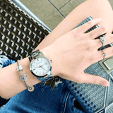 Burberry The City White Dial Silver Steel Strap Watch for Women - BU9144 Authentic Buy Shop Now