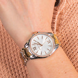 Michael Kors Whitney Quartz White Dial Two Tone Steel Strap Watch For Women - MK6686 Authentic Buy Shop Now