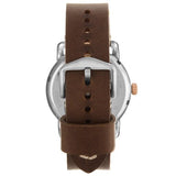 Fossil The Commuter Twist Black Dial Brown Leather Strap Watch for Men - ME1165 Authentic Buy Shop Now