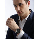 Hugo Boss Navigator Grey Dial Brown Leather Strap Watch for Men - 1513494 Authentic Buy Shop Now