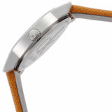 Calvin Klein City Silver Dial Orange Leather Strap Watch for Women - K2G231G6 Authentic Buy Shop Now