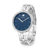 Swarovski Cosmopolitan Blue Dial Silver Steel Strap Watch for Women - 5517790 Authentic Buy Shop Now