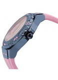 Guess Limelight Blue Dial Pink Rubber Strap Watch For Women - W0775L5 Authentic Buy Shop Now