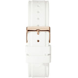 Guess Starlight Diamonds White Dial White Rubber Strap Watch for Women - W0846L5 Authentic Buy Shop Now