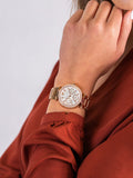 Michael Kors Parker White Dial Rose Gold Steel Strap Watch for Women - MK5616 Authentic Buy Shop Now