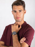Tommy Hilfiger Bank Grey Dial Grey Steel Strap Watch for Men - 1791719 Authentic Buy Shop Now