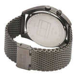 Tommy Hilfiger Deacon Multifunction Black Dial Black Mesh Bracelet Watch for Men - 1791546 Authentic Buy Shop Now