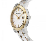 Burberry The City White Dial Two Tone Steel Strap Watch for Women - BU9115 Authentic Buy Shop Now