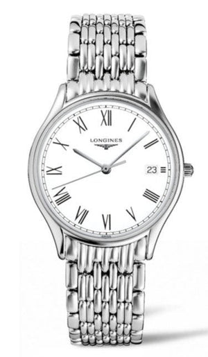 Longines Lyre White Dial Silver Stainless Steel Watch for Women - L4.259.4.11.6 Authentic Buy Shop Now