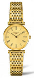 Longines La Grande Classique de Longines Gold Dial Gold Mesh Bracelet Watch for Women - L4.209.2.31.8 Authentic Buy Shop Now