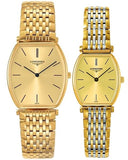 Longines La Grande Classique Tonneau 22 Yellow Gold Watch for Women - L4.205.2.32.7 Authentic Buy Shop Now