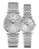 Longines La Grande Classique De Longines Silver Dial Silver Mesh Bracelet Watch for Women - L4.209.4.72.6 Authentic Buy Shop Now