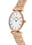 Longines La Grande Classique De Longines White Dial Two Tone Mesh Bracelet Watch for Women - L4.209.1.91.7 Authentic Buy Shop Now