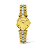 Longines La Grande Classique de Longines Gold Dial Two Tone Steel Strap Watch for Women - L4.209.2.31.7 Authentic Buy Shop Now