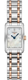 Longines Dolcevita Mother of Pearl Diamond Dial Two Tone Steel Strap Watch for Women - L5.258.5.87.7 Authentic Buy Shop Now