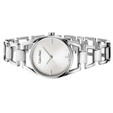 Calvin Klein Dainty Diamonds Silver Dial Sliver Steel Strap Watch for Women - K7L2314T Authentic Buy Shop Now
