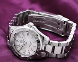 Tag Heuer Aquaracer Mother of Pearl Dial Silver Steel Strap Watch for Women - WBD131A.BA0748 Authentic Buy Shop Now