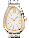 Bvlgari Serpenti Seduttori Quartz Silver Dial Silver Steel Strap Watch for Women - SERPENTI103144 Authentic Buy Shop Now