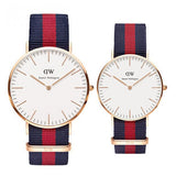 Daniel Wellington Classic Oxford White Dial Two Tone NATO Strap Watch For Women - DW00100029 Authentic Buy Shop Now