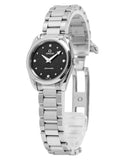 Omega Seamaster Aqua Terra Quartz Diamond Black Dial Silver Steel Strap Watch for Women - 220.10.28.60.51.001 Authentic Buy Shop Now
