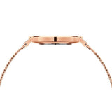 Daniel Wellington Petite Amber Brown Dial Gold Mesh Strap Watch For Women - DW00100476 Authentic Buy Shop Now