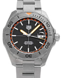 Tag Heuer Aquaracer Bamford Automatic Black Dial Grey Steel Strap Watch for Men - WAY208F.BF0638 Authentic Buy Shop Now