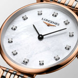 Longines La Grande Classique De Longines Diamonds Mother of Pearl Dial Two Tone Mesh Bracelet Watch for Women - L4.209.1.97.7 Authentic Buy Shop Now