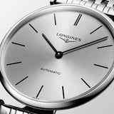Longines La Grande Classique De Longines Silver Dial Silver Mesh Bracelet Watch for Women - L4.209.4.72.6 Authentic Buy Shop Now