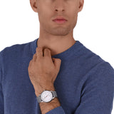 Lacoste Madrid White Dial Gray Leather Strap Watch for Men - 2011031 Authentic Buy Shop Now