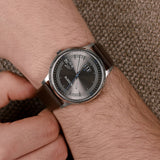 Lacoste Madrid Grey Dial Brown Leather Strap Watch for Men - 2011033 Authentic Buy Shop Now