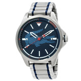 Lacoste Capbreton Blue Dial Silver Steel Strap Watch for Men - 2010944 Authentic Buy Shop Now